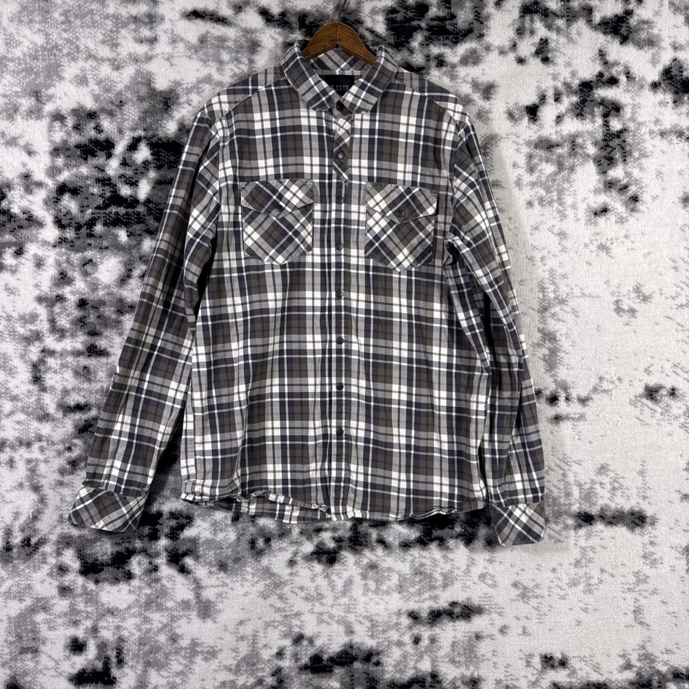 5.11 Tactical Shirt Medium Plaid Snap Performance Duty Pockets Utility Practical